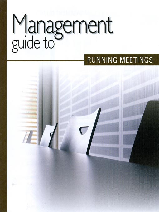 Title details for Management Guide to Running Meetings by Kate Keenan - Available